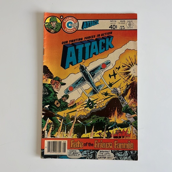 Attack #16 (1979) #38 (1983) Charlton Comics UC Lot of 2 Comic Books - Picture 3 of 13